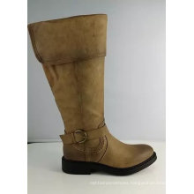 2016 Brown Knee-High Women Boot (S 09)